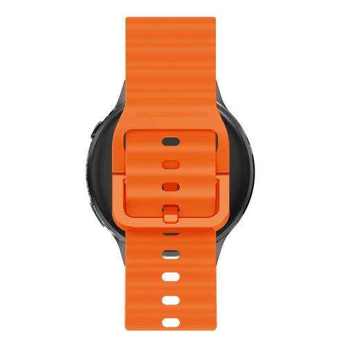 Bandz Garmin Bounce 2 Silicone Strap 'Wave' (Orange)