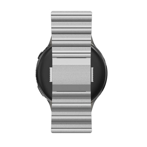 Bandz Polar Grit X Premium Steel Strap 'Ocean' (Titanium)