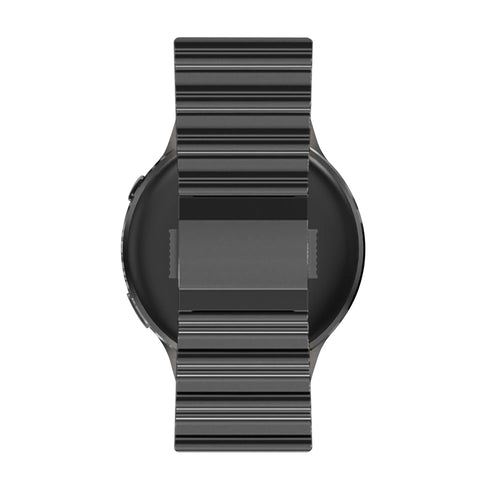 Bandz Oppo Watch S Premium Steel Strap 'Ocean' (Black)