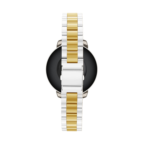 Bandz Garmin Lily 2 Steel Strap 'Classic' (Silver/Gold)