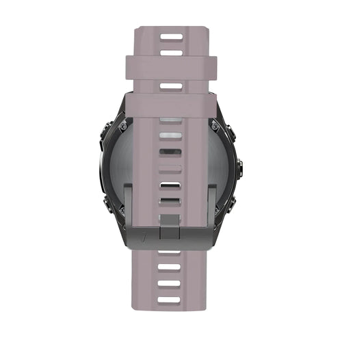 Bandz Garmin Fenix 8 - 43mm Silicone Strap 'Classic' (Lavender Grey)