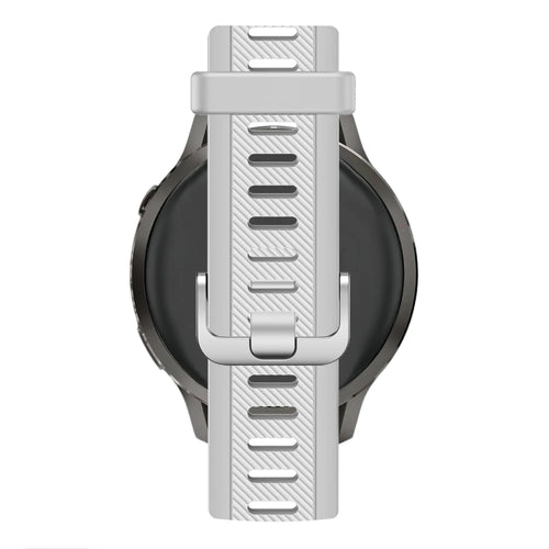 Bandz Garmin Forerunner 570 - 42mm Dual Buckled Sport Strap (Grey)