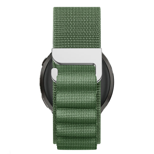 Bandz Garmin Forerunner 570 - 47mm Alpine Nylon Strap (Green)