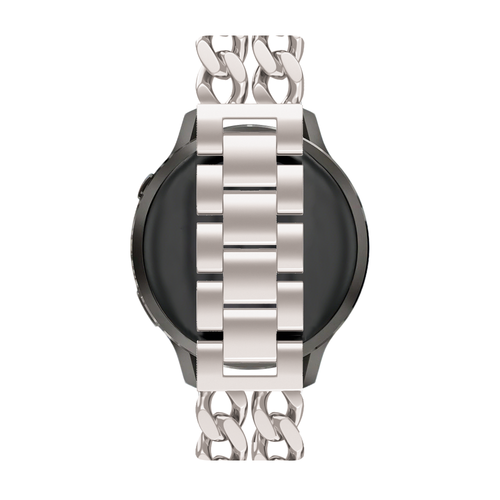 Bandz Coros Apex - 42mm Metal Strap 'Double Chains' (Starlight)