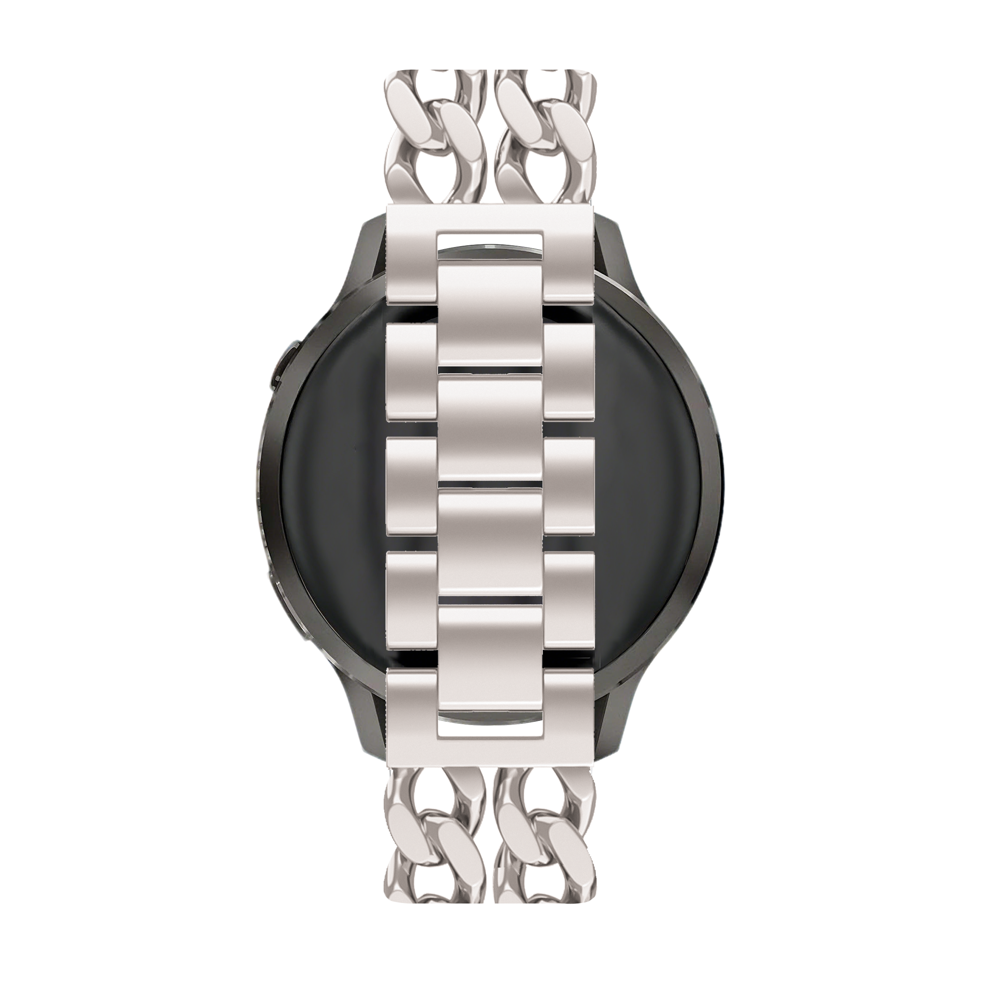 Bandz Coros Apex - 42mm Metal Strap 'Double Chains' (Starlight)