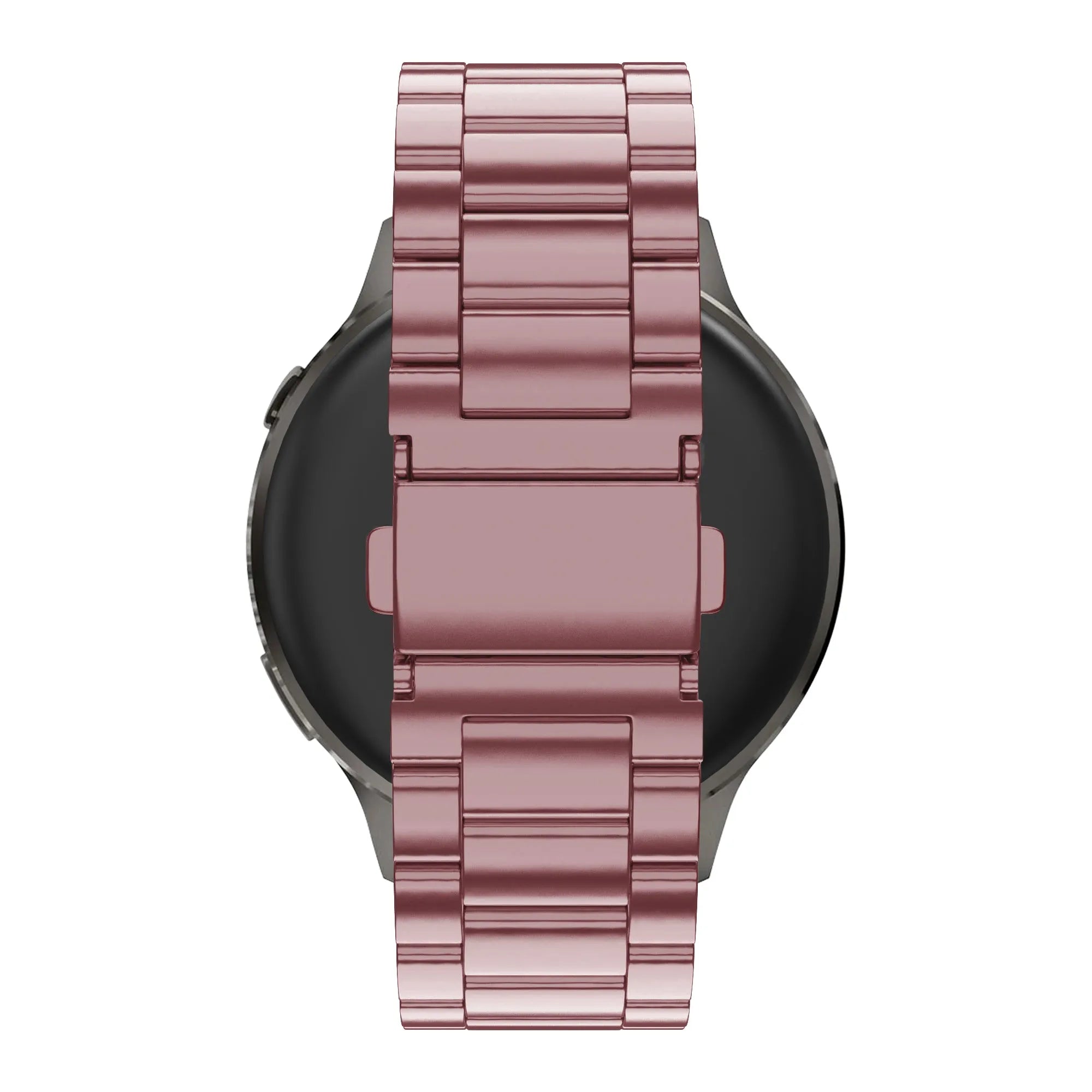 Bandz Garmin Forerunner 265s Steel Strap 'Classic' (Pink)