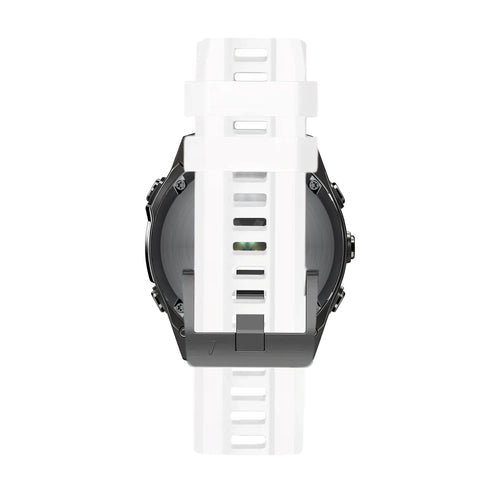 Bandz Garmin Instinct 2x Silicone Strap 'Classic' (White)