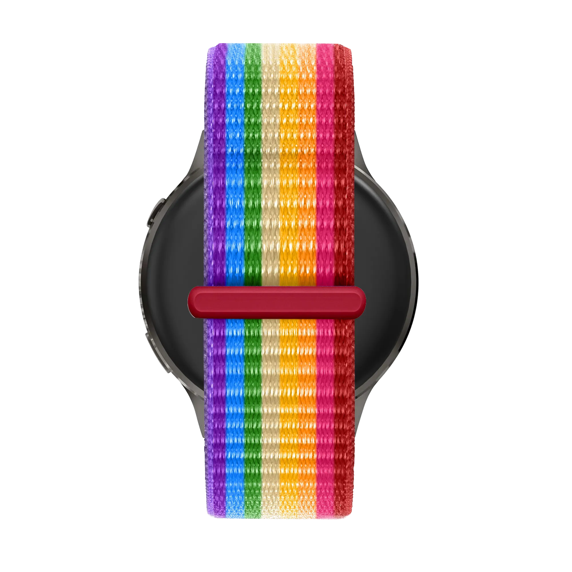 Bandz Garmin Forerunner 70 Nylon Loop Strap (Rainbow)