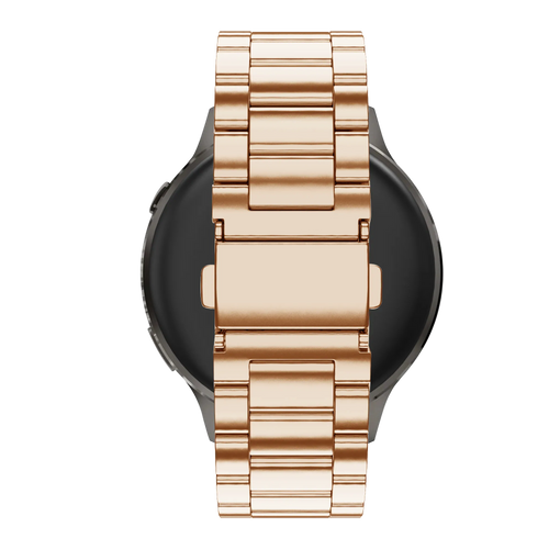 Bandz Garmin Forerunner 170 Steel Strap 'Classic' (Rose Gold)