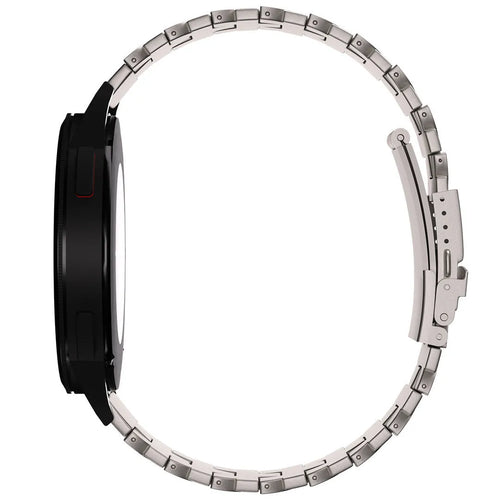 Butterfly Titanium Strap, on a watch, direct rear view