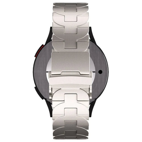 Butterfly Titanium Strap, on a watch, direct rear view