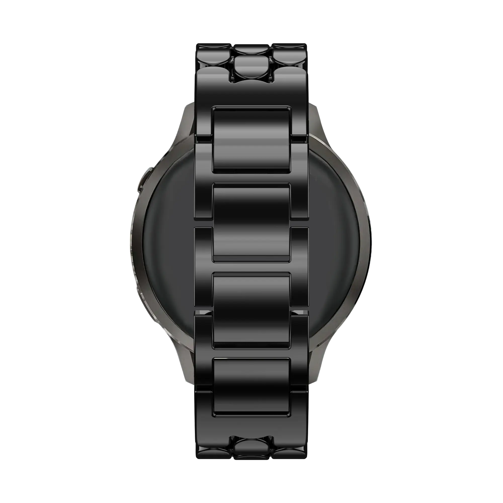 Bandz Garmin Forerunner 255s Steel Strap 'Oval' (Black)