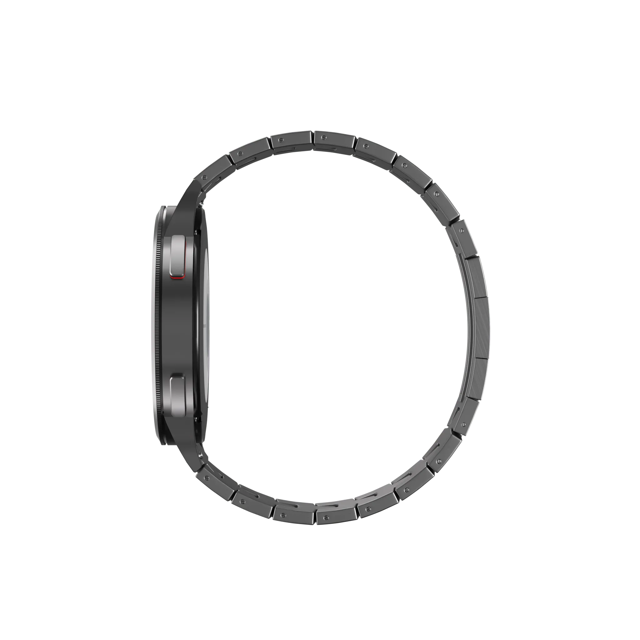 Suunto 9 Peak Titanium Grain Strap (Flat Buckle) (Graphite)