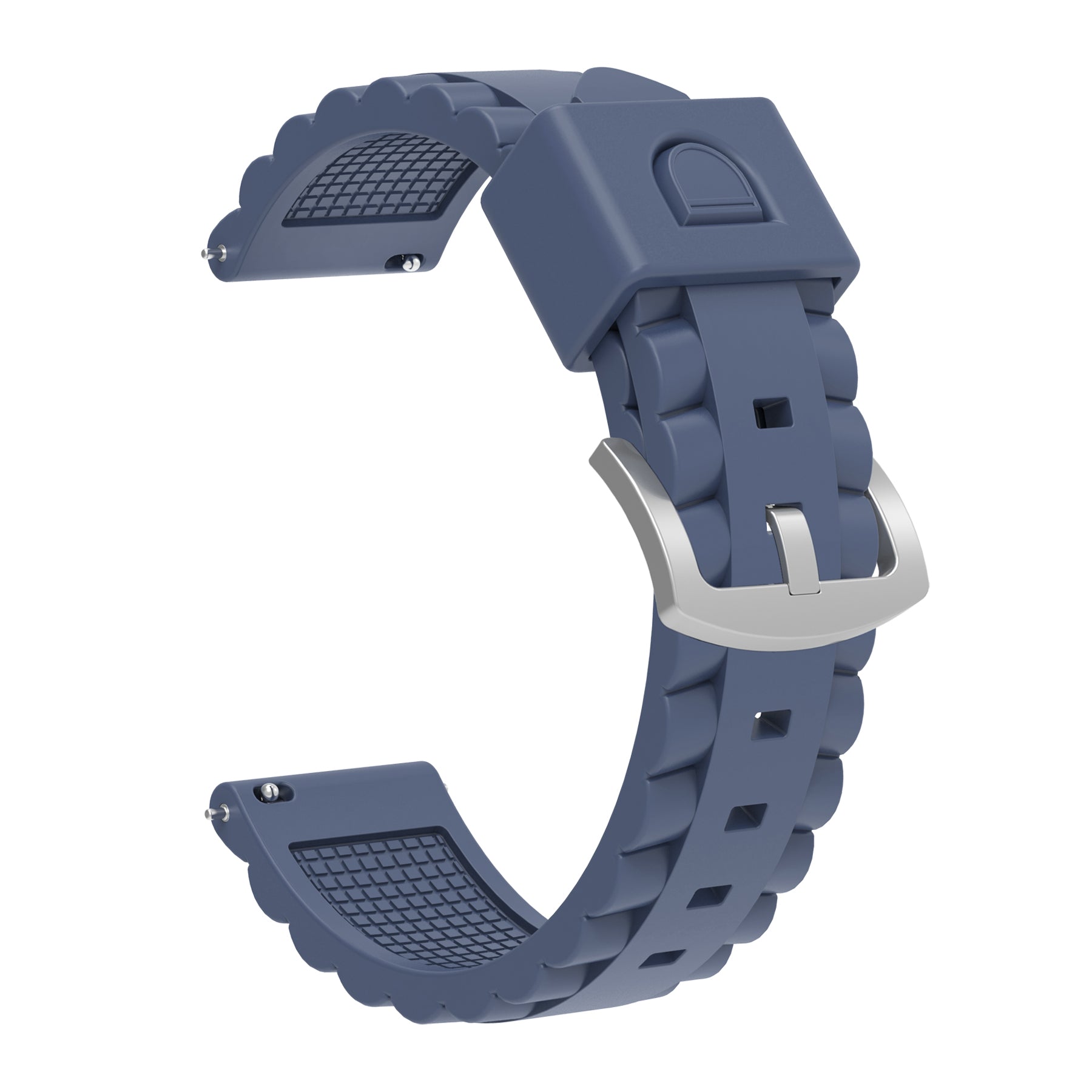 TicWatch Pro 5 Enduro Wave Silicone Strap (Grey)