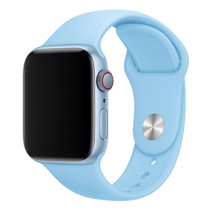 Apple Watch Silicone Strap (Light Blue)