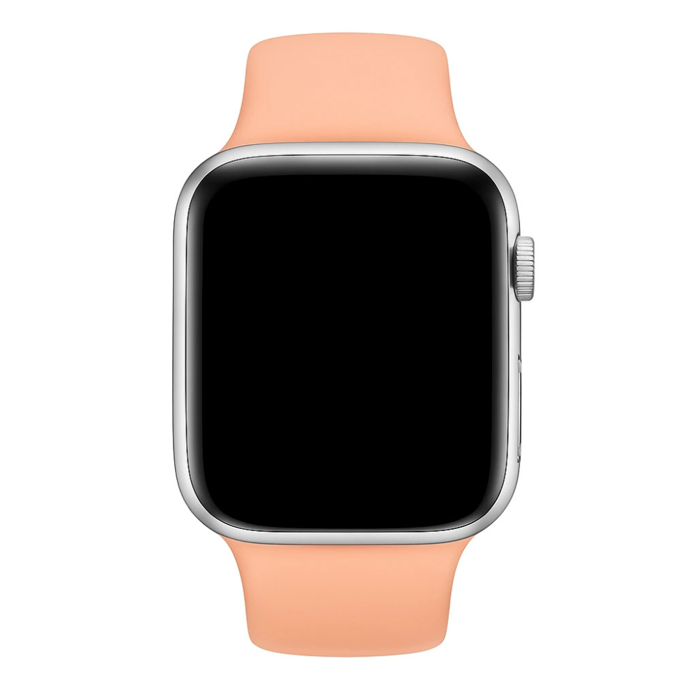 Apple Watch Silicone Strap (Orange-Pink) - 38/40/41mm