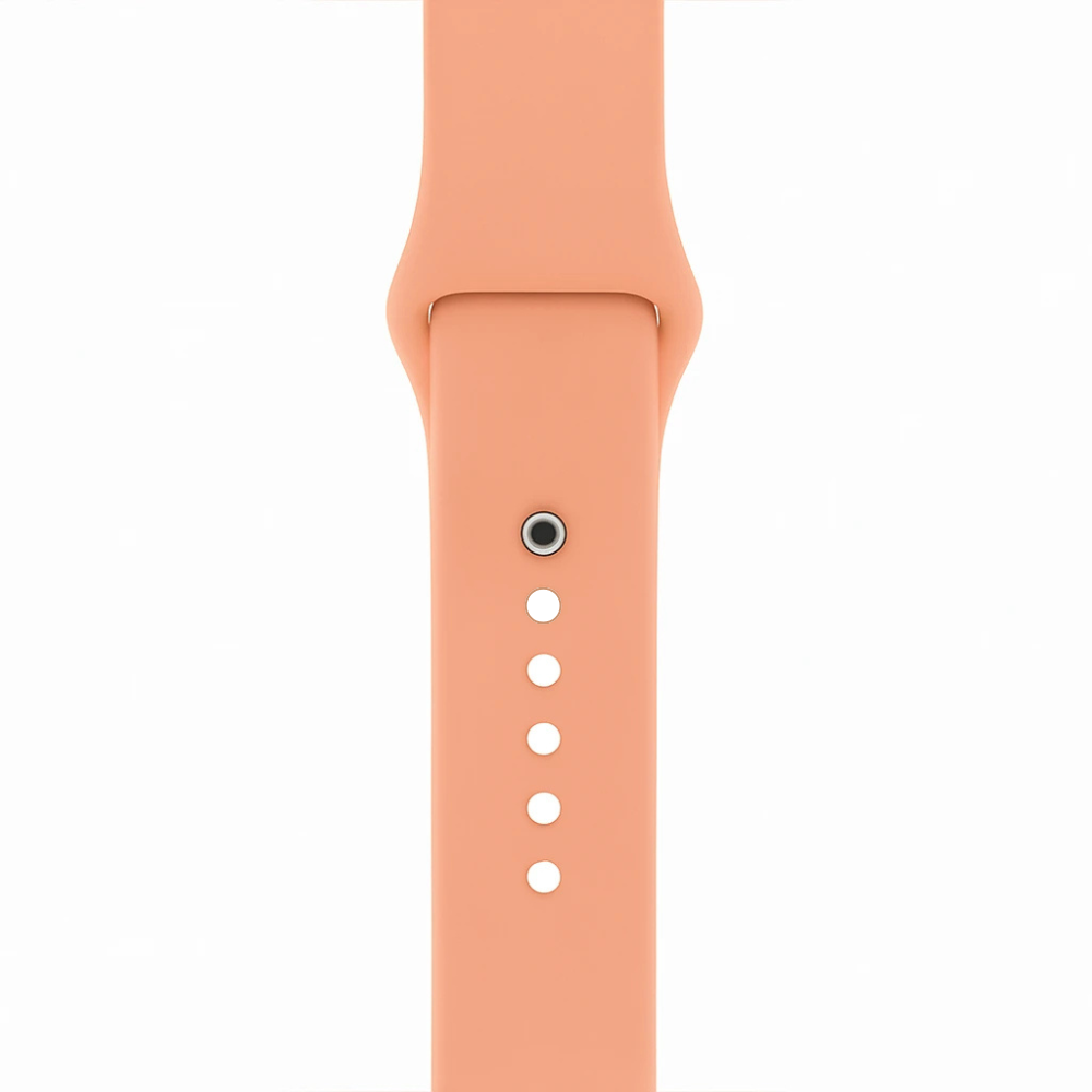 Apple Watch Silicone Strap (Orange-Pink) - 38/40/41mm