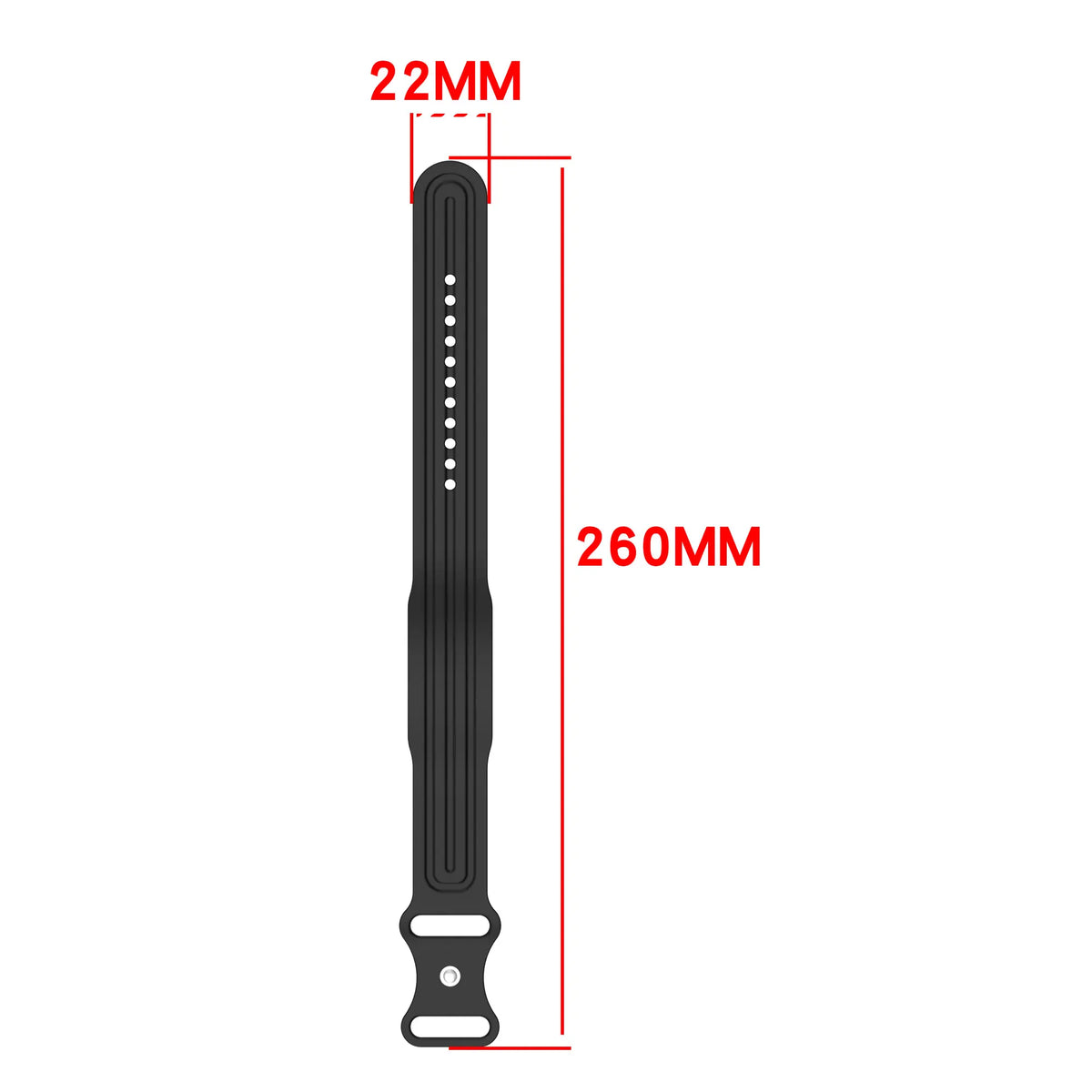Garmin Cirqa Classic Silicone Strap (Black)