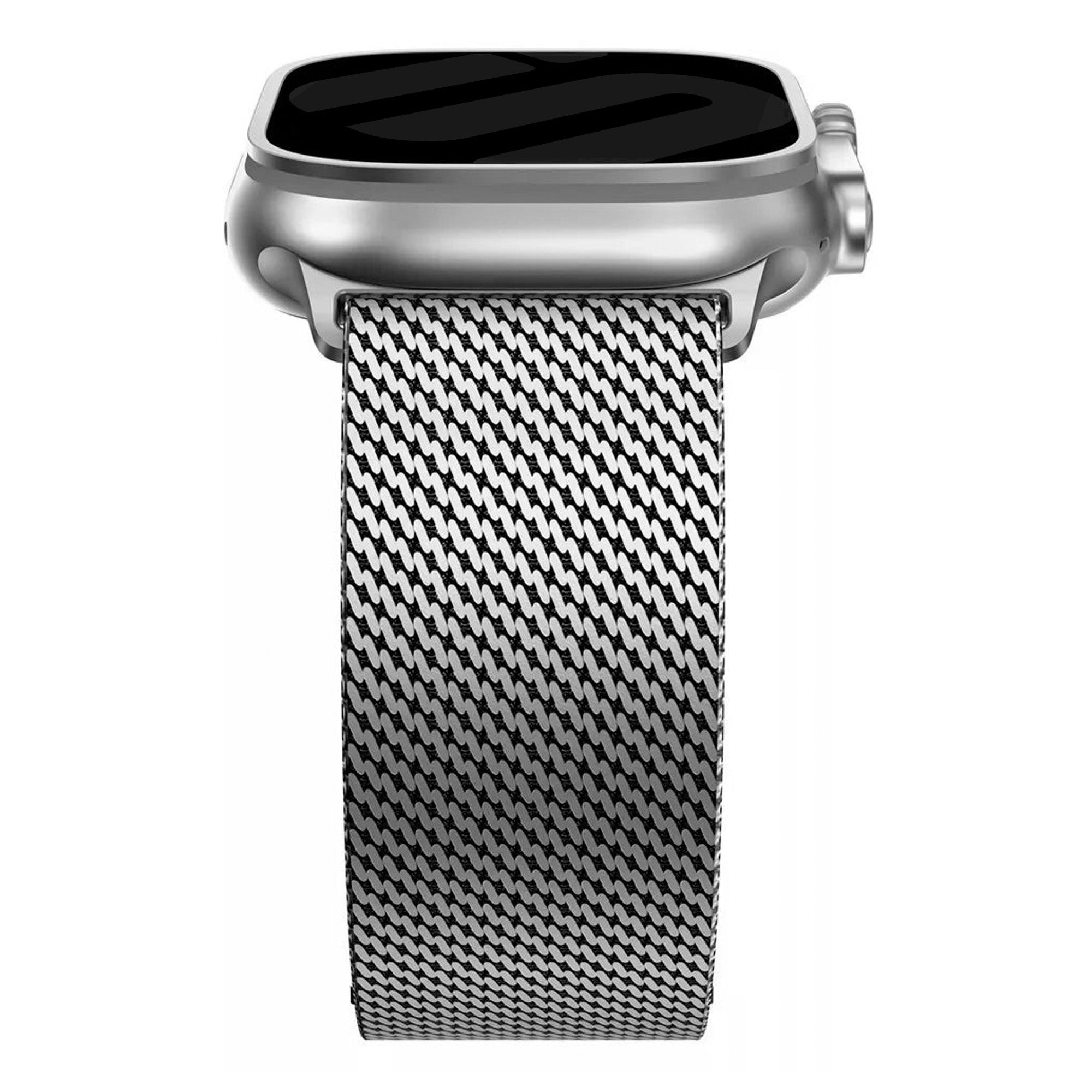 Apple Watch Titanium Milanese Strap (Silver)