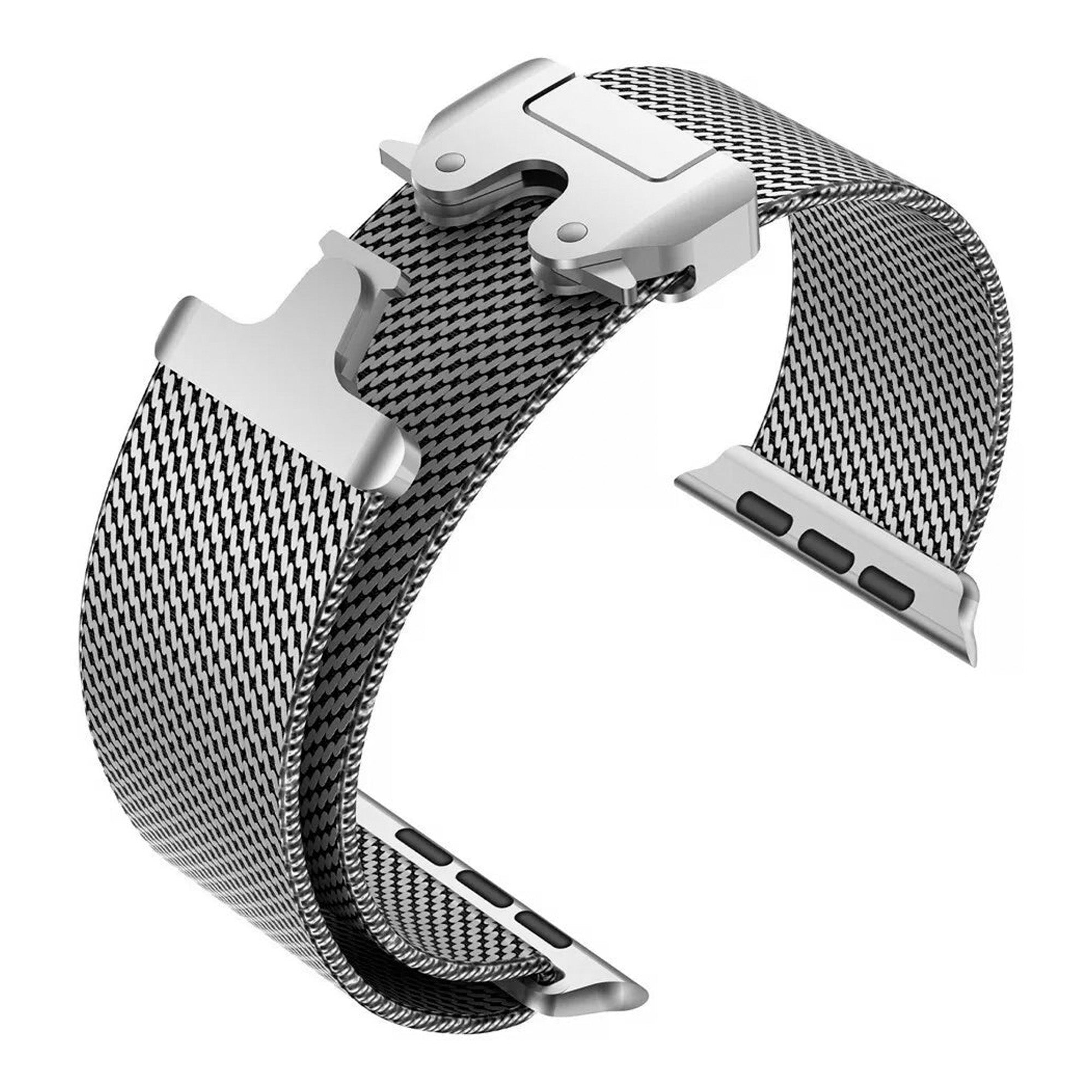 Apple Watch Titanium Milanese Strap (Silver)