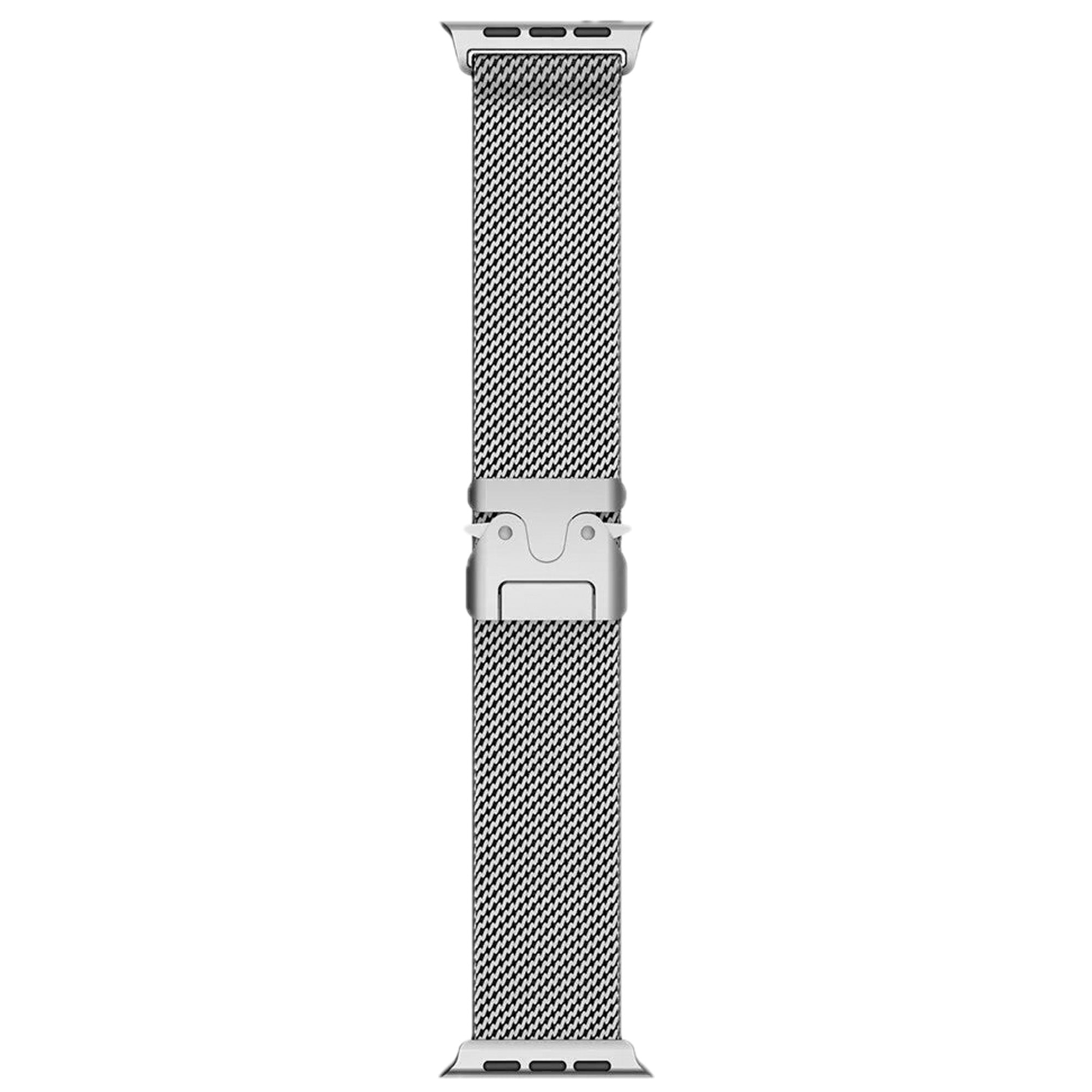 Apple Watch Titanium Milanese Strap (Silver)