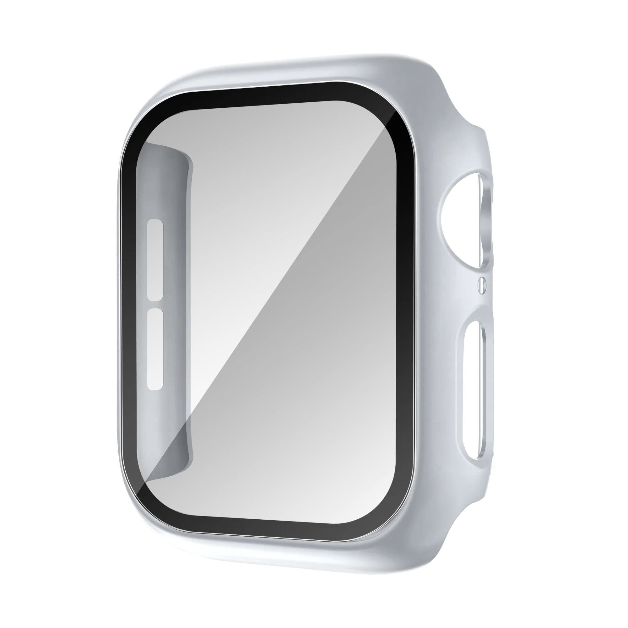 Bandz Apple Watch 10/11 PC Case with Glass (Silver)