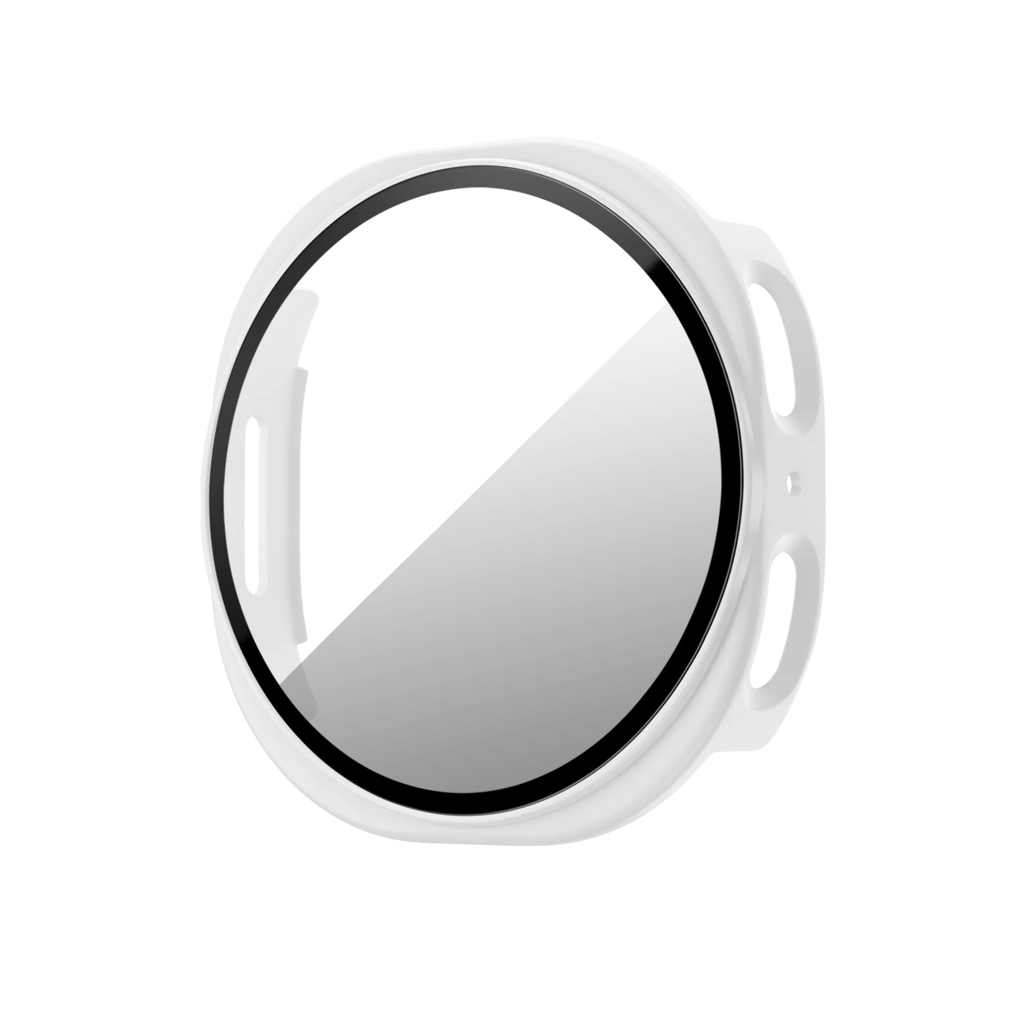 Bandz Samsung Galaxy Watch 8 - 40mm PC Cover with Glass (White)