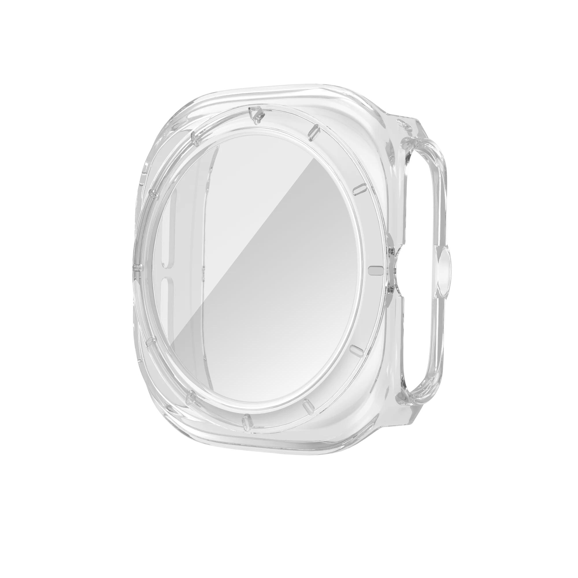 Bandz Samsung Galaxy Watch Ultra PC Case with Glass (Transparent)