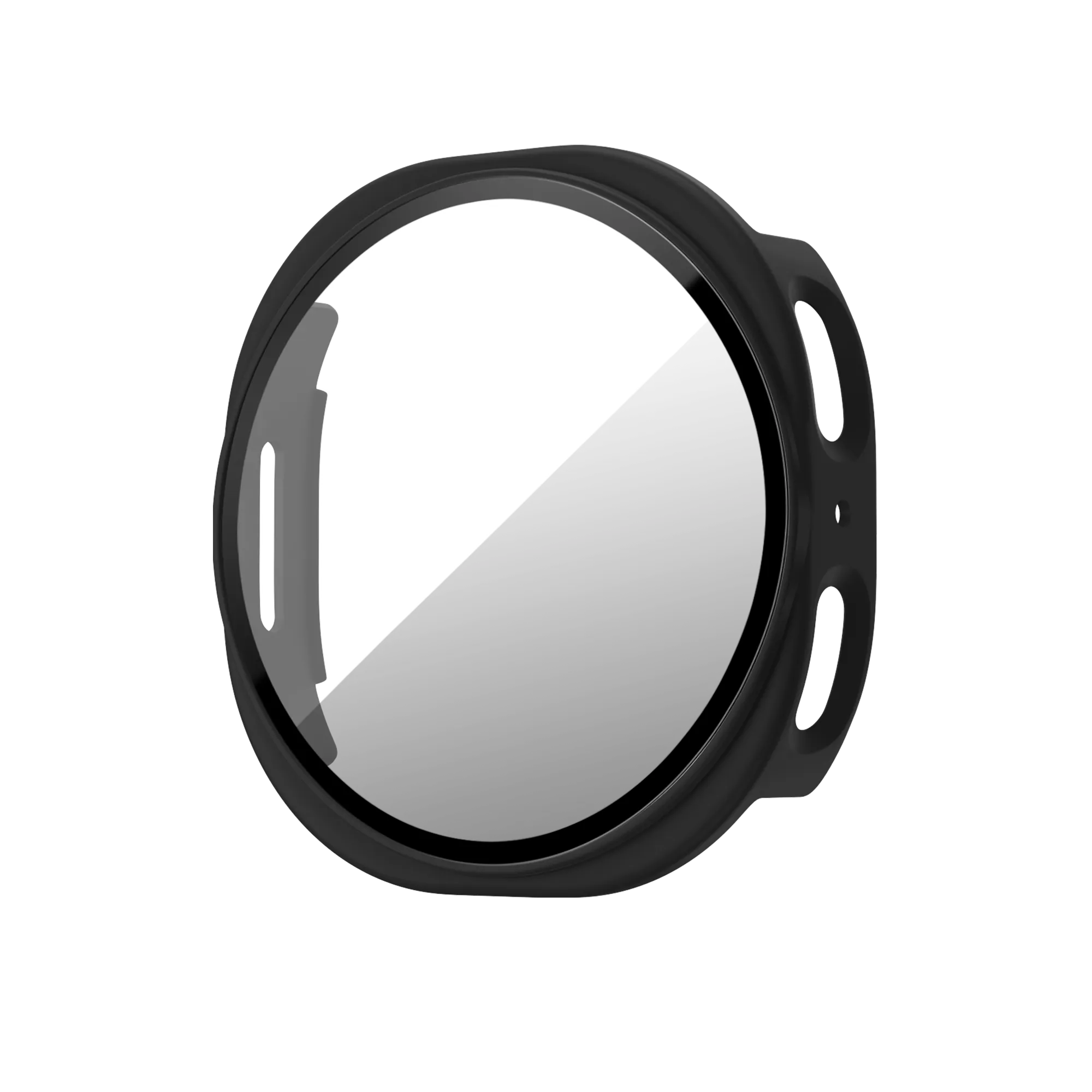 Bandz Samsung Galaxy Watch 8 - 44mm PC Cover with Glass (Black)