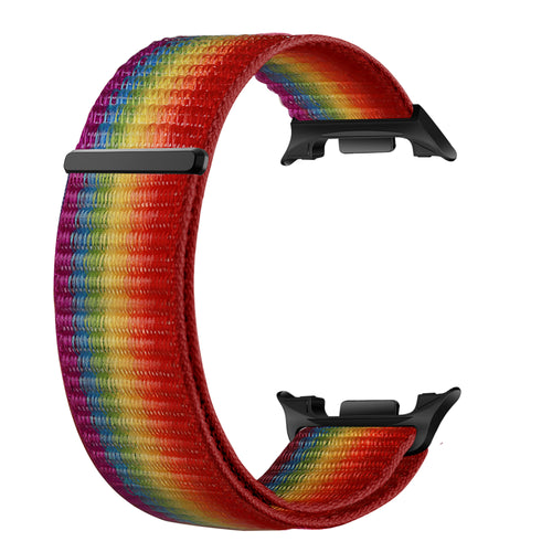 Samsung Galaxy Watch 8 Classic Nylon Strap (Rainbow)