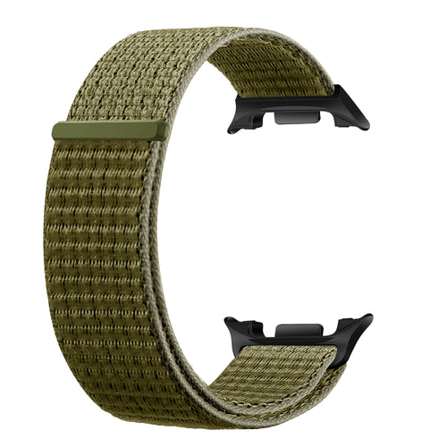 Samsung Galaxy Watch 8 - 44mm Nylon Strap (Olive)