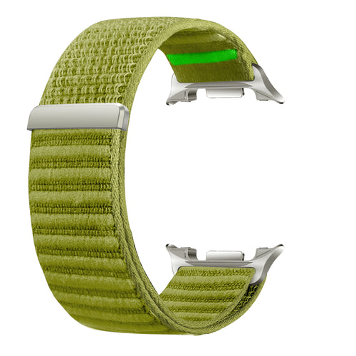 Samsung Galaxy Watch 8 - 44mm Wave Nylon Strap (Field Green)