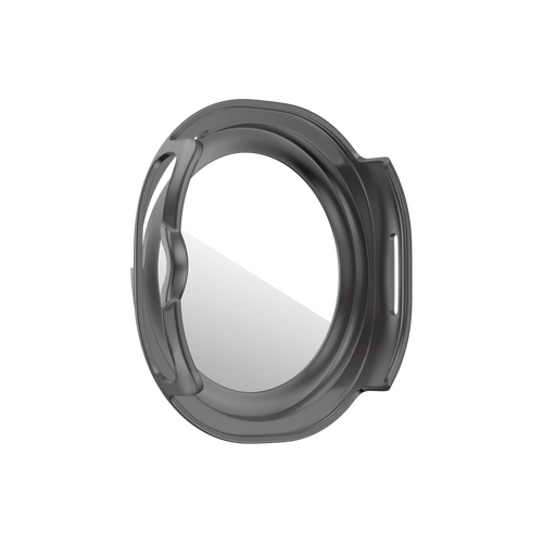 Bandz Samsung Galaxy Watch 8 Classic Bezel Cover with Glass (Titanium Grey/White)