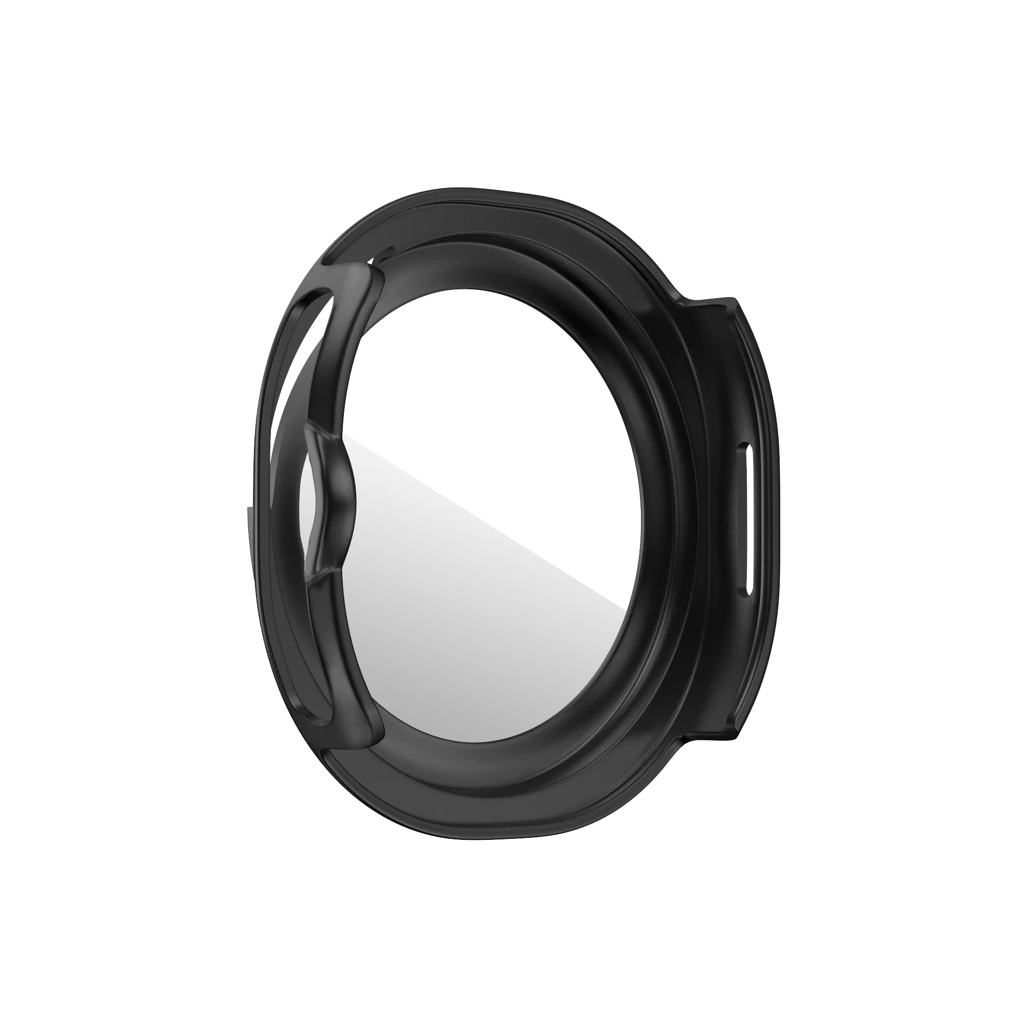 Bandz Samsung Galaxy Watch 8 Classic PC Cover with Glass (Black)