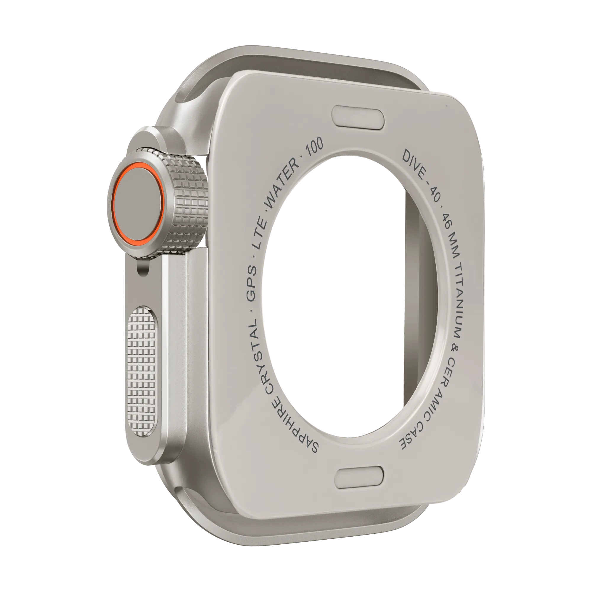 Bandz Apple Watch Metal Case (Titanium)
