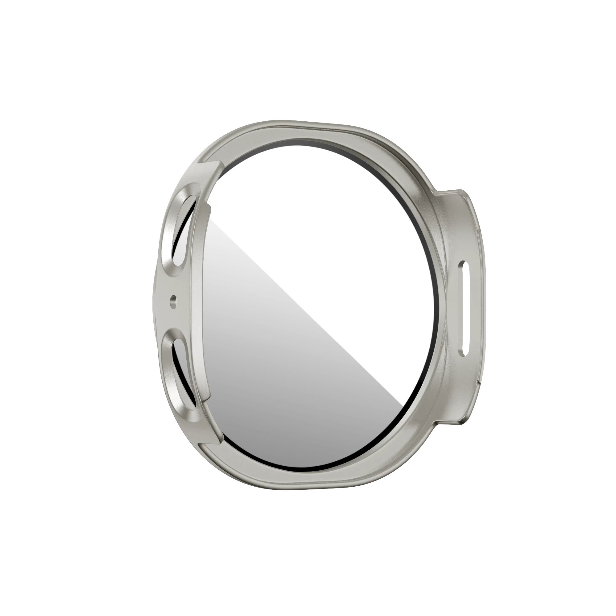 Bandz Samsung Galaxy Watch 8 - 40mm PC Cover with Glass (Starlight)