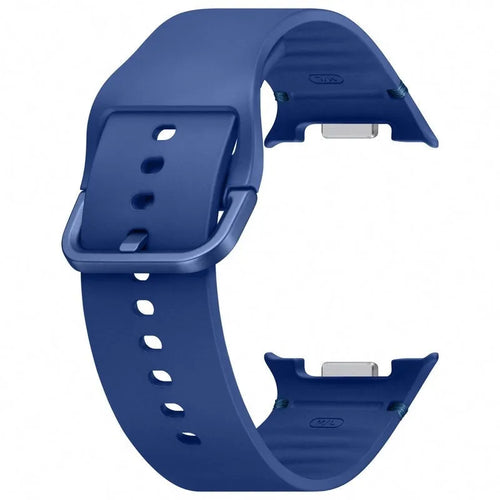 Silicone Sport Strap, navy blue, without a watch, 3/4 front view