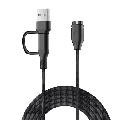 Strap-it USB-A & C 2in1 Braided Garmin Tactix 7 Charger