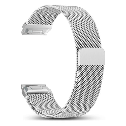 Garmin Descent Mk2(i) Premium Milanese Strap (Silver)