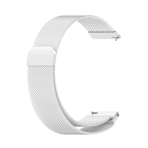 Milanese Strap, silver, without a watch, 3/4 front view