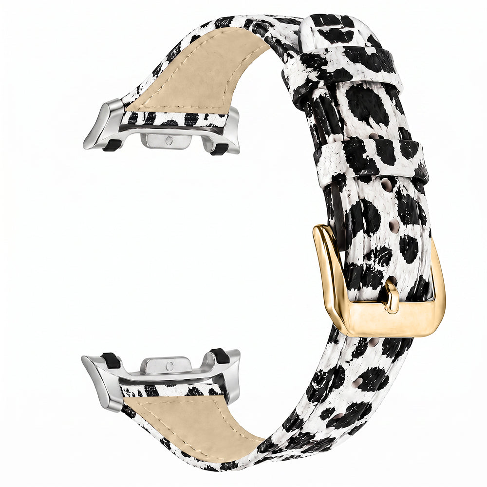 Samsung Galaxy Watch 8 - 40mm Leather Strap (Leopard)
