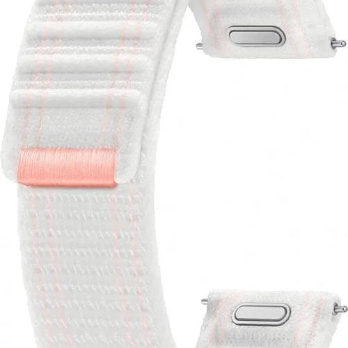 Nylon Fabric Strap, white, without a watch, 3/4 front view