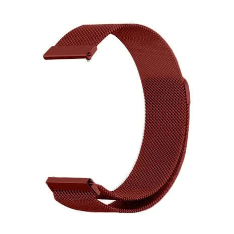 Milanese Strap, red, without a watch, 3/4 front view