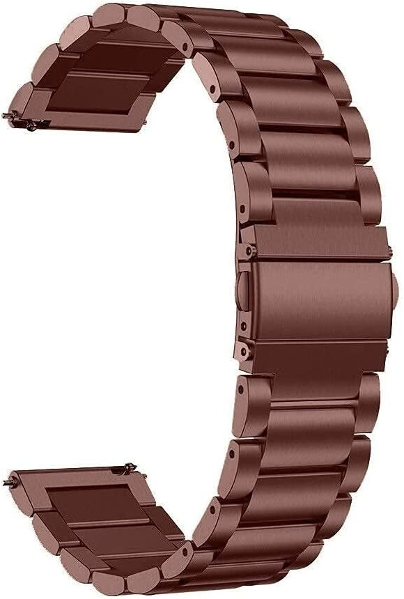 Garmin Venu SQ Steel Strap (Bronze-Brown)
