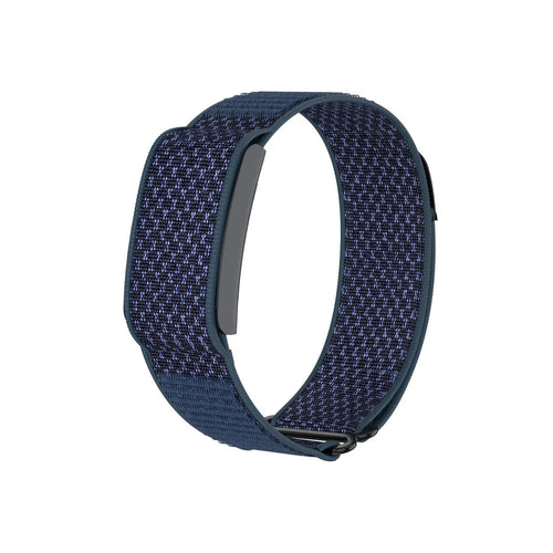 Nylon Strap, dark blue, without a watch, 3/4 front view