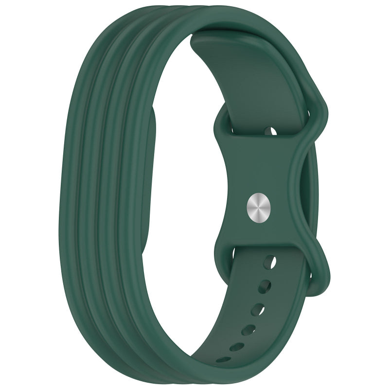 fitbit air silicone band green