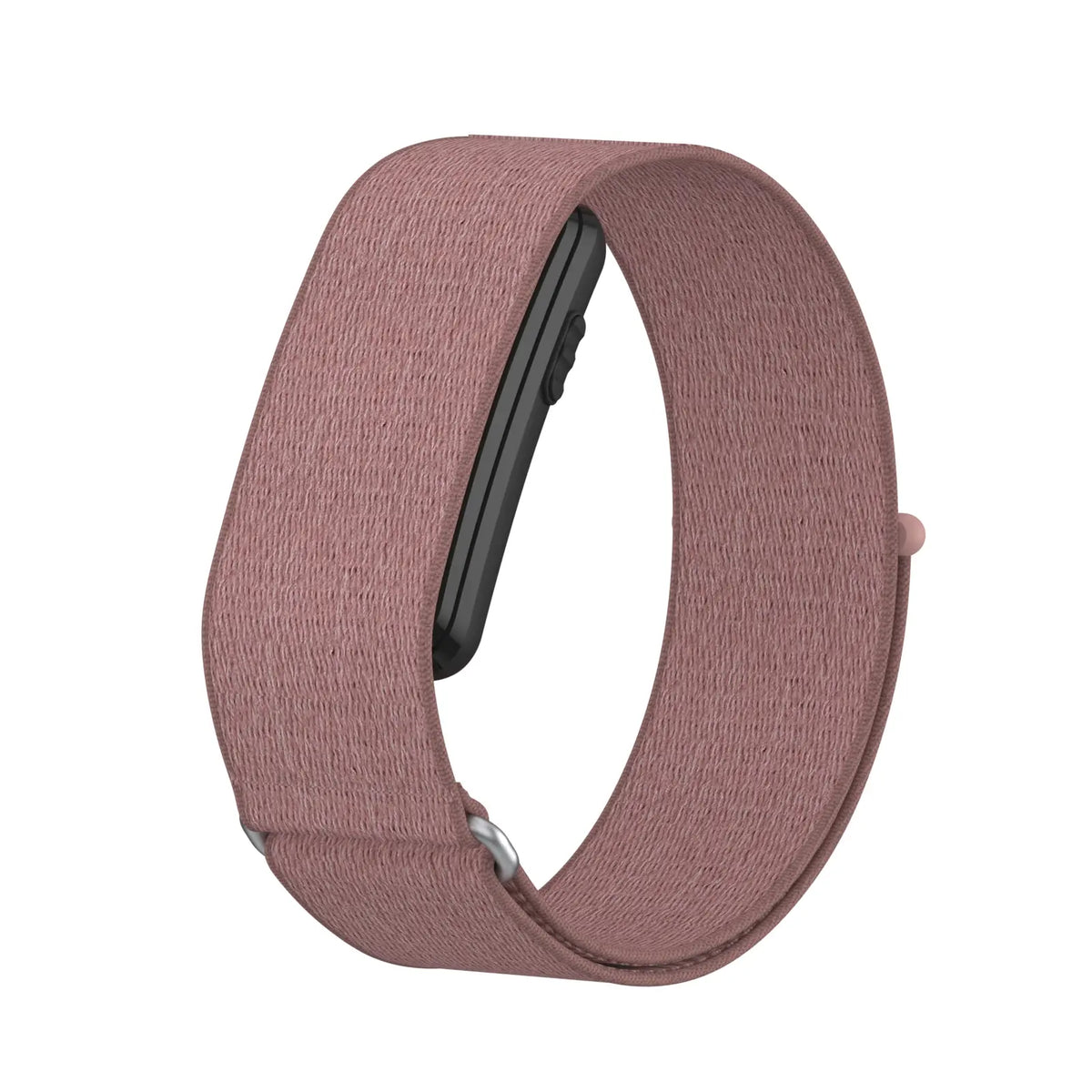Nylon Strap, pink, without a watch, 3/4 front view