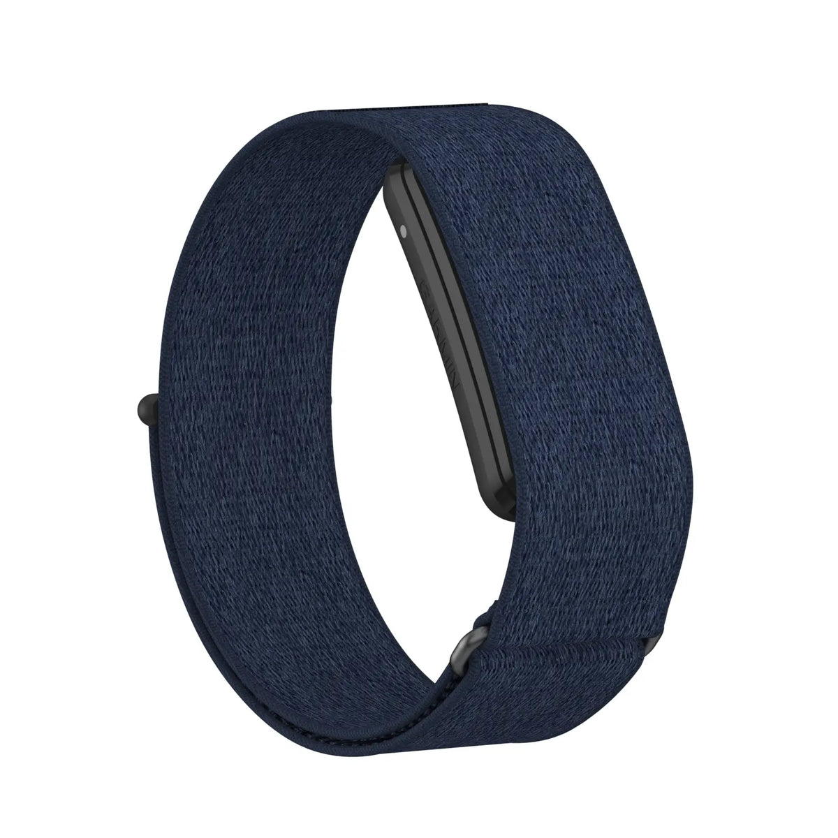 Biceps Nylon Bracelet, dark blue, without a watch, 3/4 front view