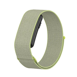 Nylon Strap, lime-yellow, without a watch, 3/4 front view