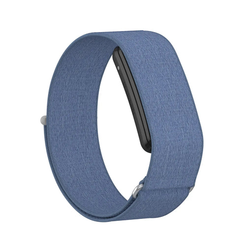 Biceps Nylon Bracelet, blue, without a watch, 3/4 front view